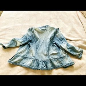 Vintage Prairie Style denim jacket